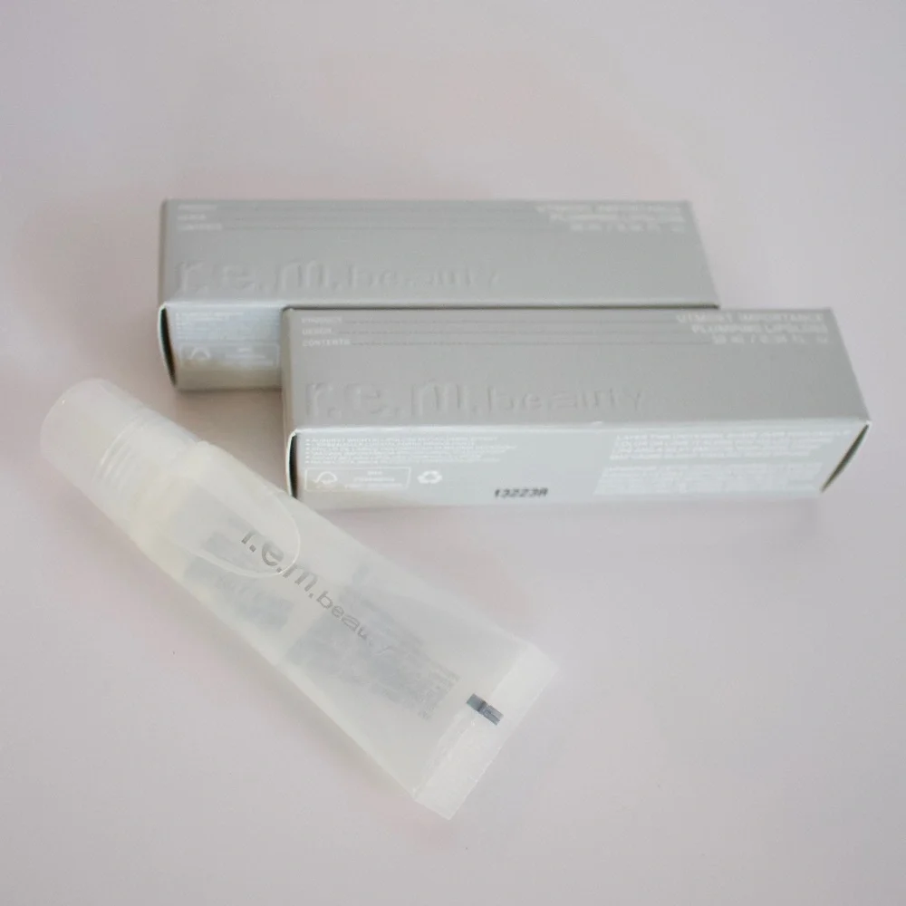 R.E.M Beauty Utmost Importance Clear Plumping Lip Gloss x2 NIB